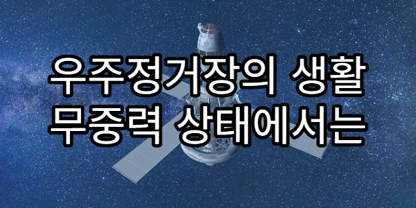 우주정거장의 생활 무중력 상태에서는 어떤 일이 벌어질까?