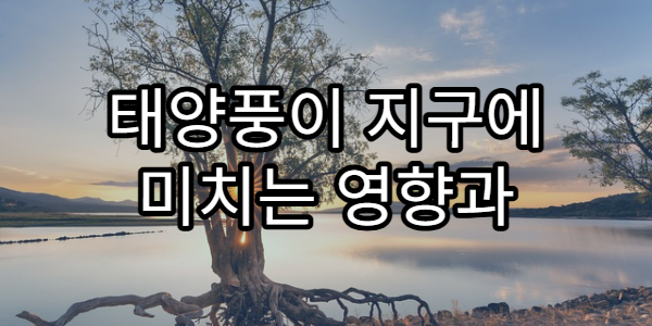 태양풍이 지구에 미치는 영향과 전자기 폭풍의 위험성