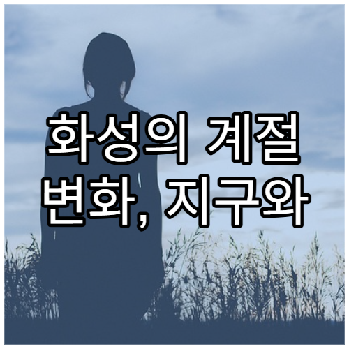 화성의 계절 변화, 지구와 닮은 점과 다른 점